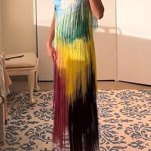 Oscar de la renta multicolored